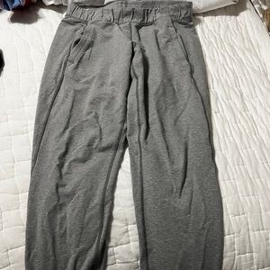 Lululemon oversized sweatpants, size 8, gray